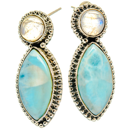 Larimar Earrings handcrafted by Ana Silver Co - EARR426012 - Photo 2