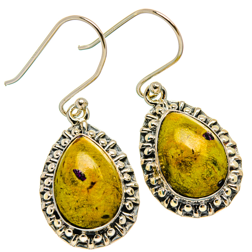 Atlantisite Earrings handcrafted by Ana Silver Co - EARR426097 - Photo 2