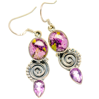 Atlantisite Earrings handcrafted by Ana Silver Co - EARR426158 - Photo 2