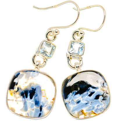 Pietersite Earrings handcrafted by Ana Silver Co - EARR426189 - Photo 2