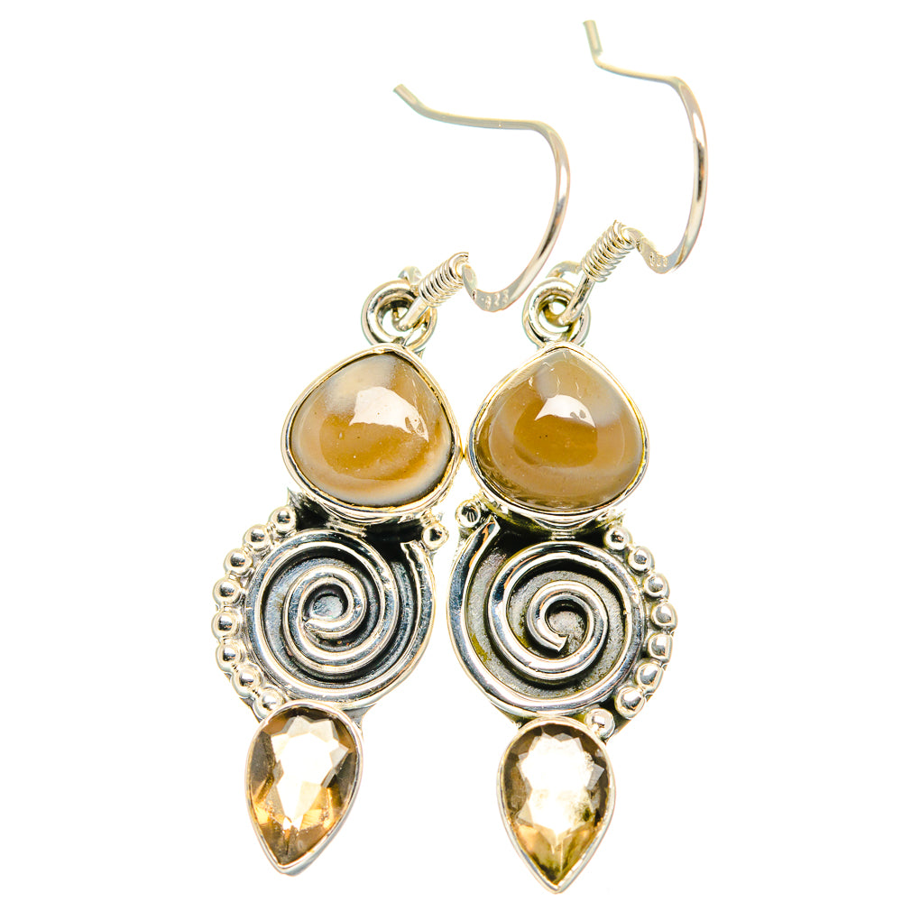 Imperial Jasper Earrings handcrafted by Ana Silver Co - EARR426191 - Photo 2