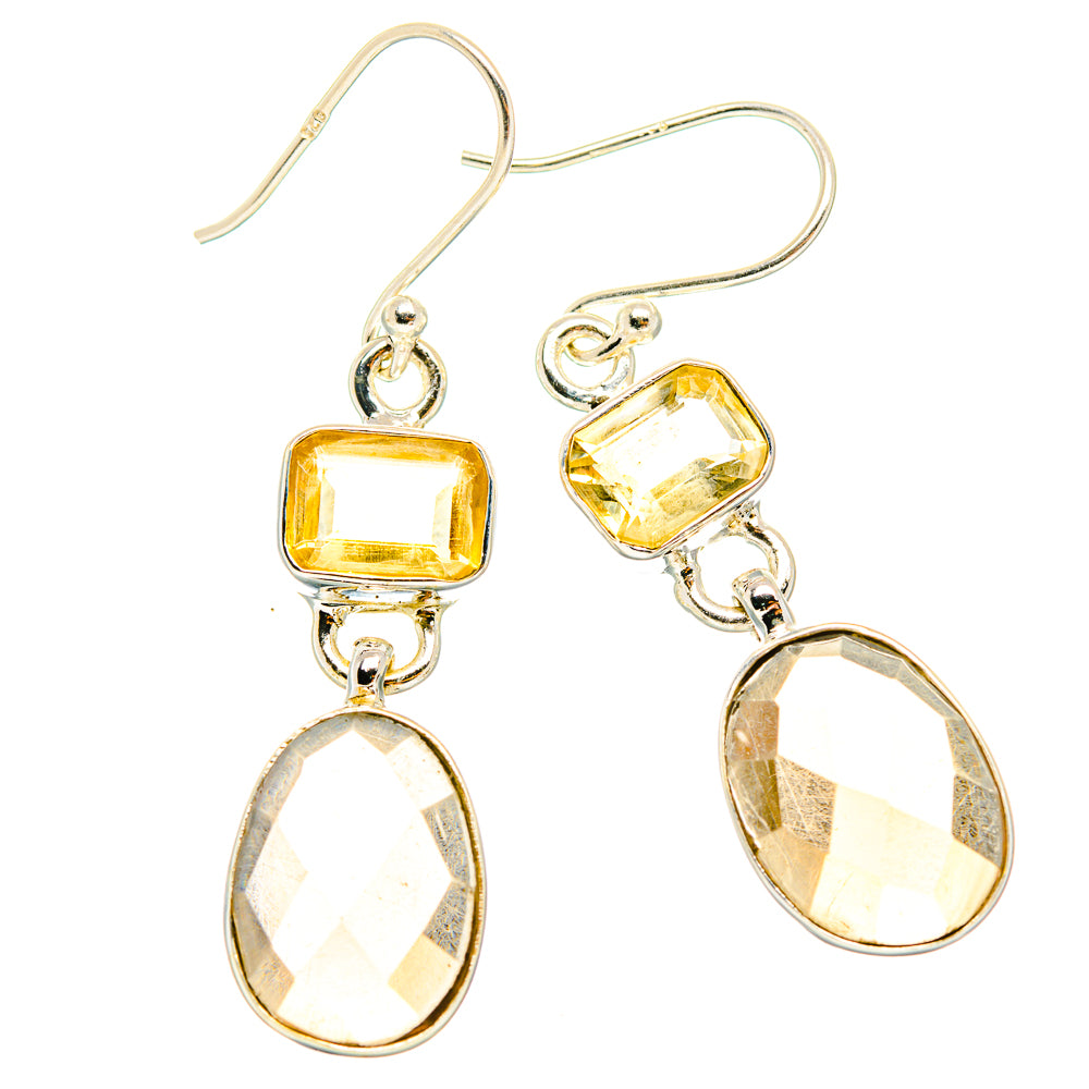 Smoky Quartz Earrings handcrafted by Ana Silver Co - EARR426225 - Photo 2