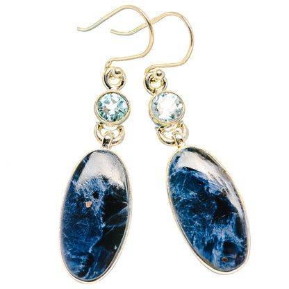 Pietersite Earrings handcrafted by Ana Silver Co - EARR426250 - Photo 2