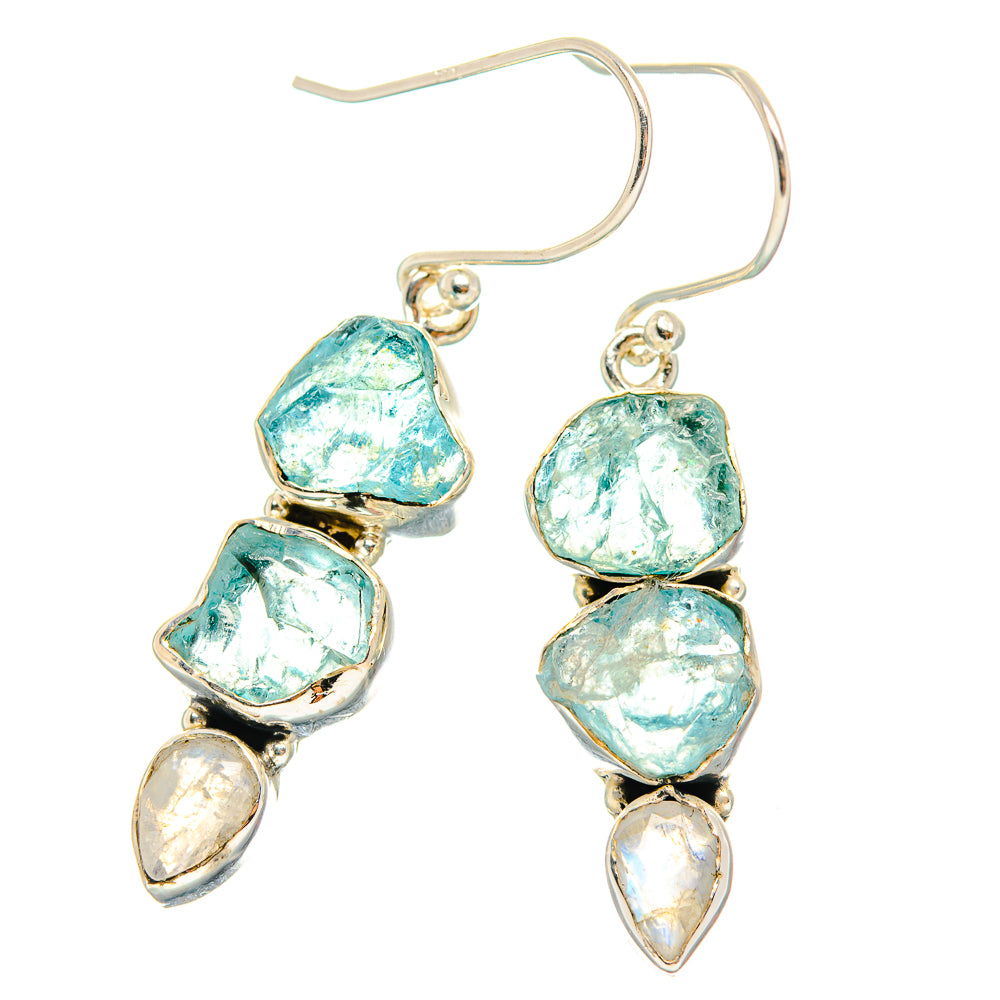 Aquamarine Earrings handcrafted by Ana Silver Co - EARR426253 - Photo 2