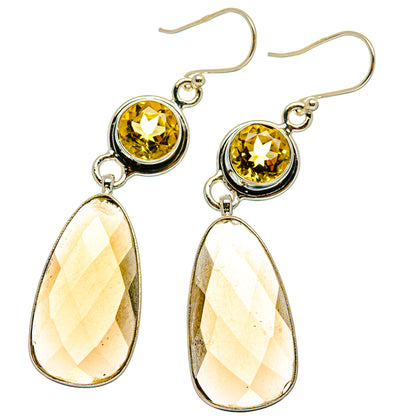 Smoky Quartz Earrings handcrafted by Ana Silver Co - EARR426285 - Photo 2