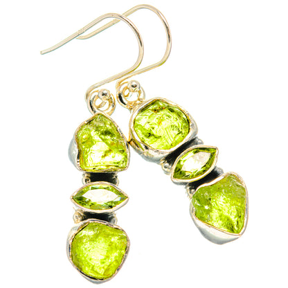 Peridot Earrings handcrafted by Ana Silver Co - EARR426304 - Photo 2