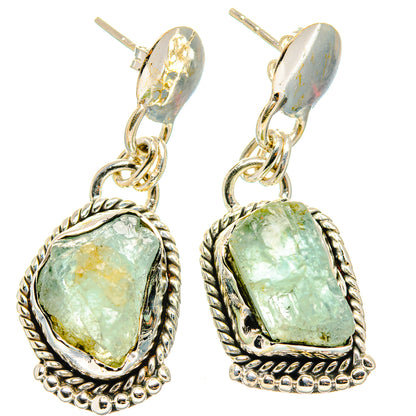 Aquamarine Earrings handcrafted by Ana Silver Co - EARR426317 - Photo 2
