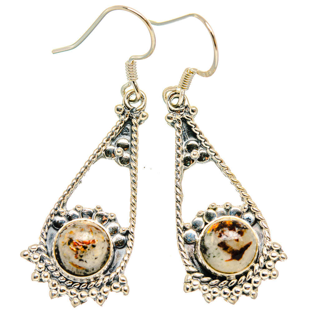 Astrophyllite Earrings handcrafted by Ana Silver Co - EARR426353 - Photo 2