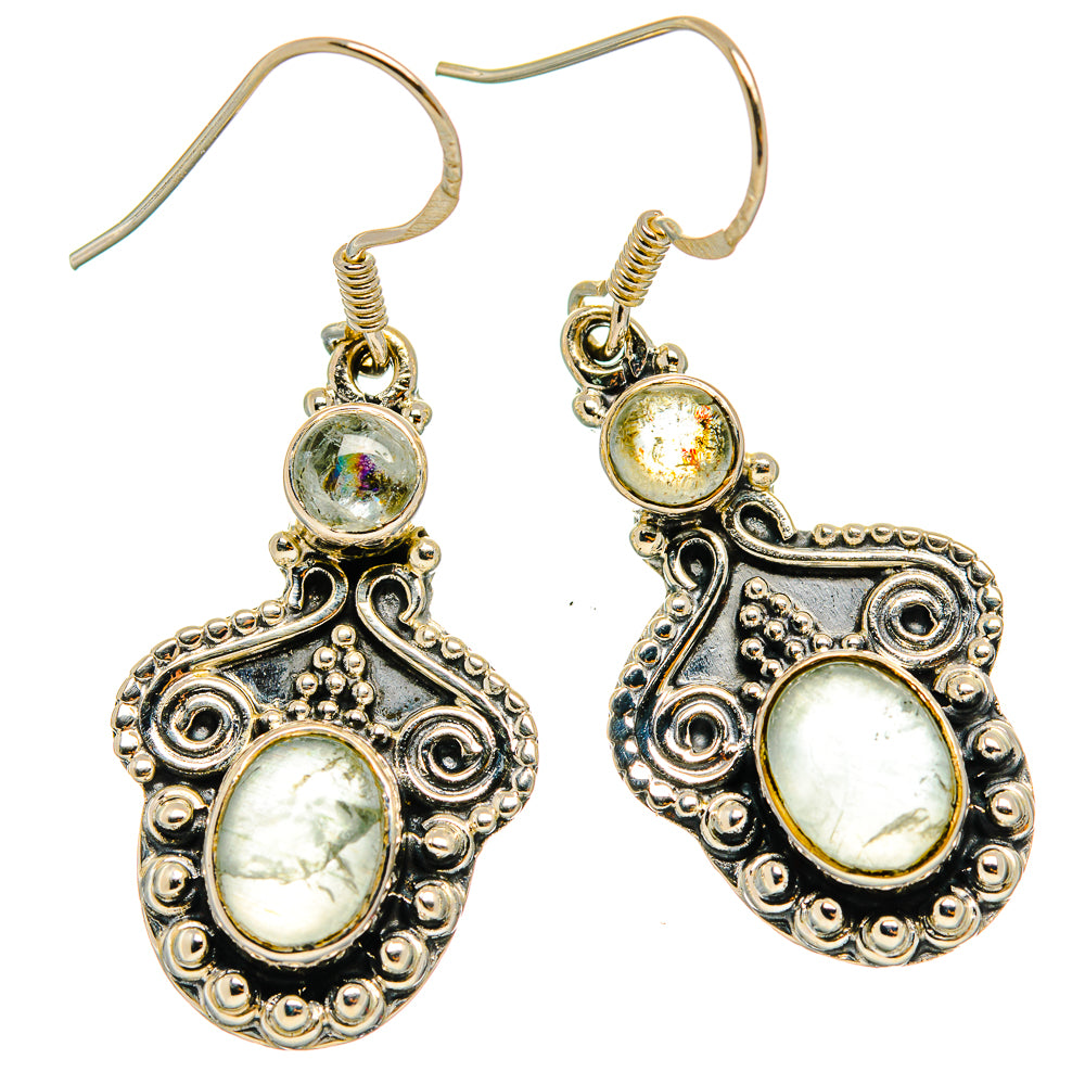 Aquamarine Earrings handcrafted by Ana Silver Co - EARR426375 - Photo 2