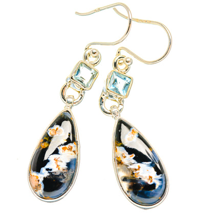 Pietersite Earrings handcrafted by Ana Silver Co - EARR426394 - Photo 2