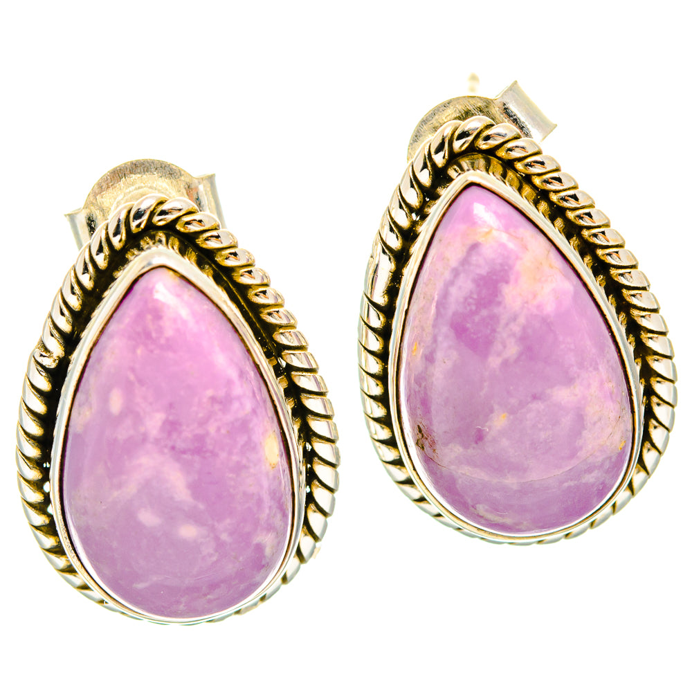 Phosphosiderite Earrings handcrafted by Ana Silver Co - EARR426399 - Photo 2
