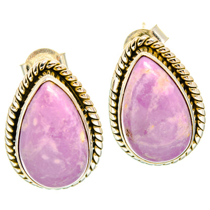 Phosphosiderite Earrings handcrafted by Ana Silver Co - EARR426399 - Photo 2