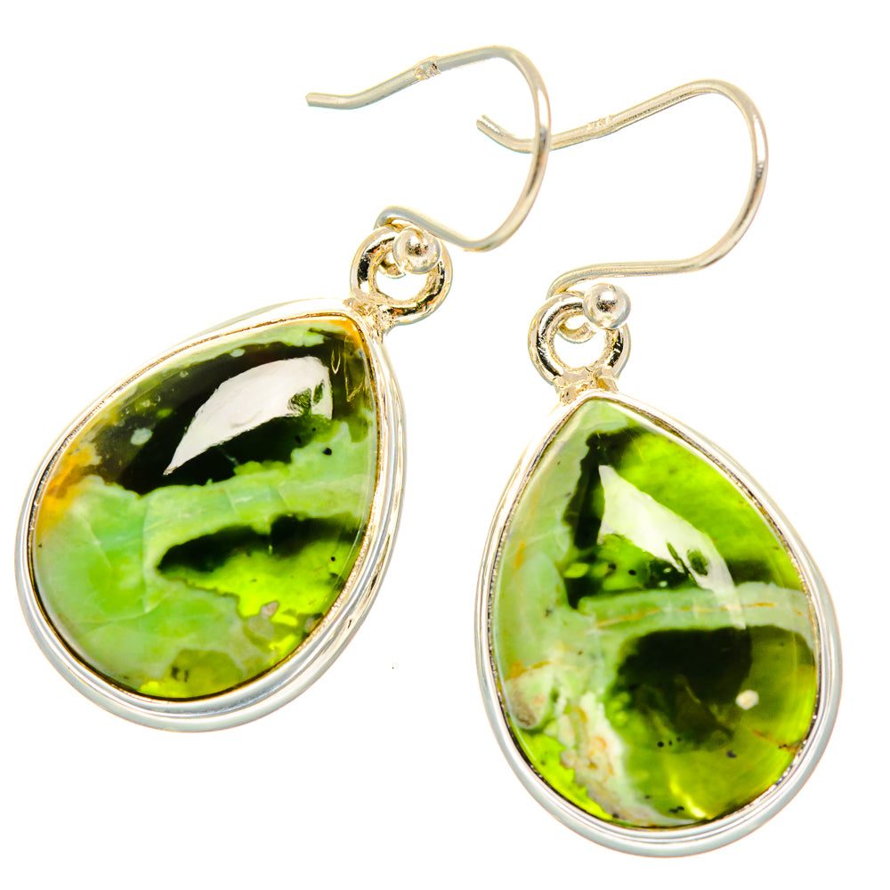 Rainforest Opal Earrings handcrafted by Ana Silver Co - EARR426405 - Photo 2
