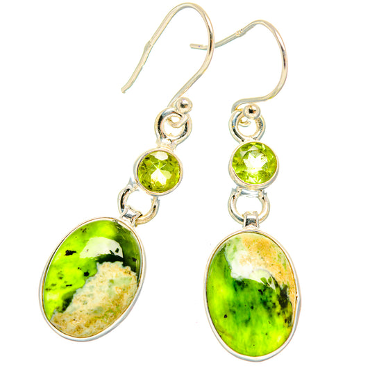 Rainforest Opal Earrings handcrafted by Ana Silver Co - EARR426409 - Photo 2