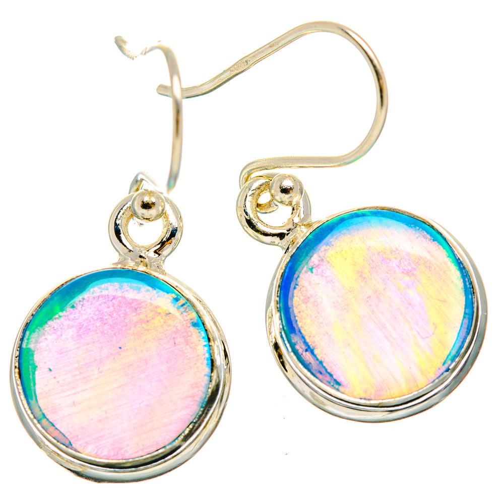 Aura Opal Earrings handcrafted by Ana Silver Co - EARR426415 - Photo 2
