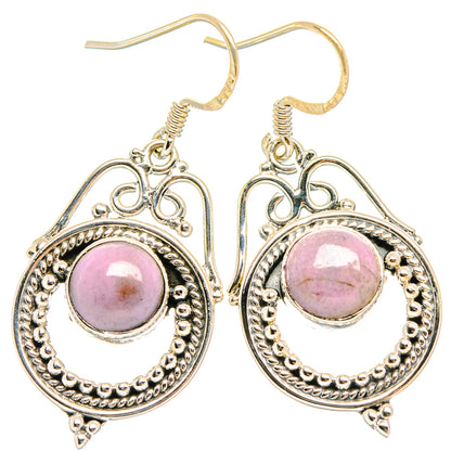 Phosphosiderite Earrings handcrafted by Ana Silver Co - EARR426442 - Photo 2
