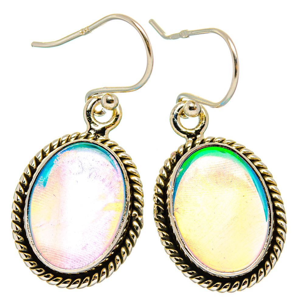 Aura Opal Earrings handcrafted by Ana Silver Co - EARR426488 - Photo 2