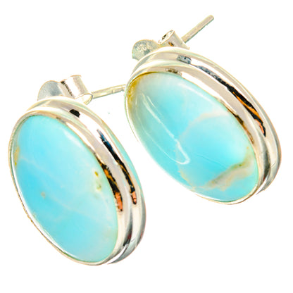 Larimar Earrings handcrafted by Ana Silver Co - EARR426494 - Photo 2
