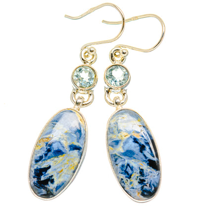 Pietersite Earrings handcrafted by Ana Silver Co - EARR426501 - Photo 2