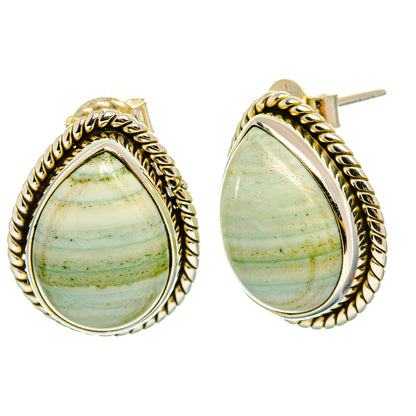 Ocean Jasper Earrings handcrafted by Ana Silver Co - EARR426506 - Photo 2