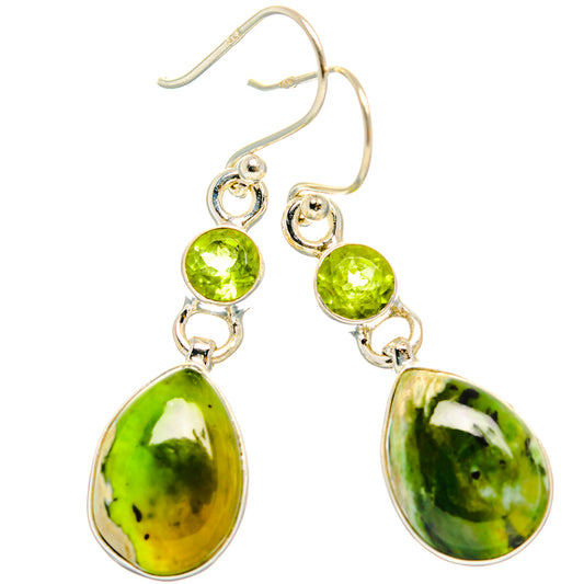 Rainforest Opal Earrings handcrafted by Ana Silver Co - EARR426519 - Photo 2