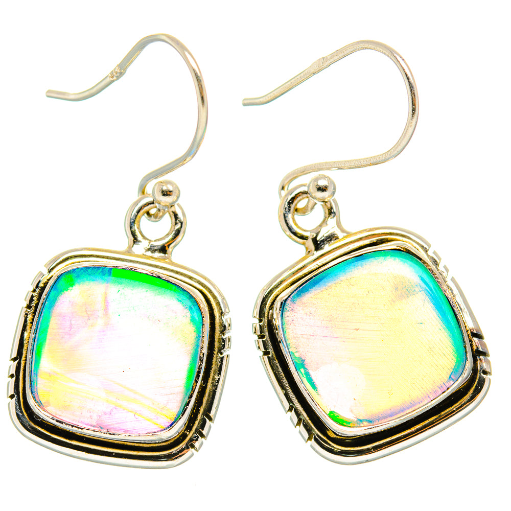 Aura Opal Earrings handcrafted by Ana Silver Co - EARR426521 - Photo 2
