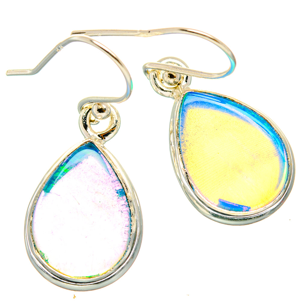 Aura Opal Earrings handcrafted by Ana Silver Co - EARR426522 - Photo 2