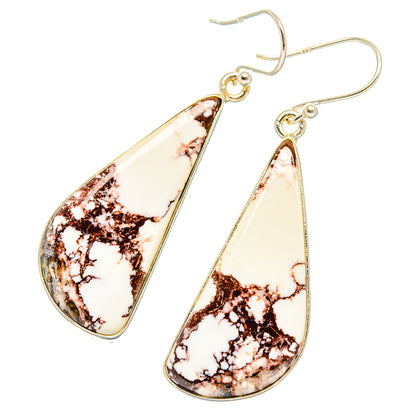Wild Horse Jasper Earrings handcrafted by Ana Silver Co - EARR426527 - Photo 2