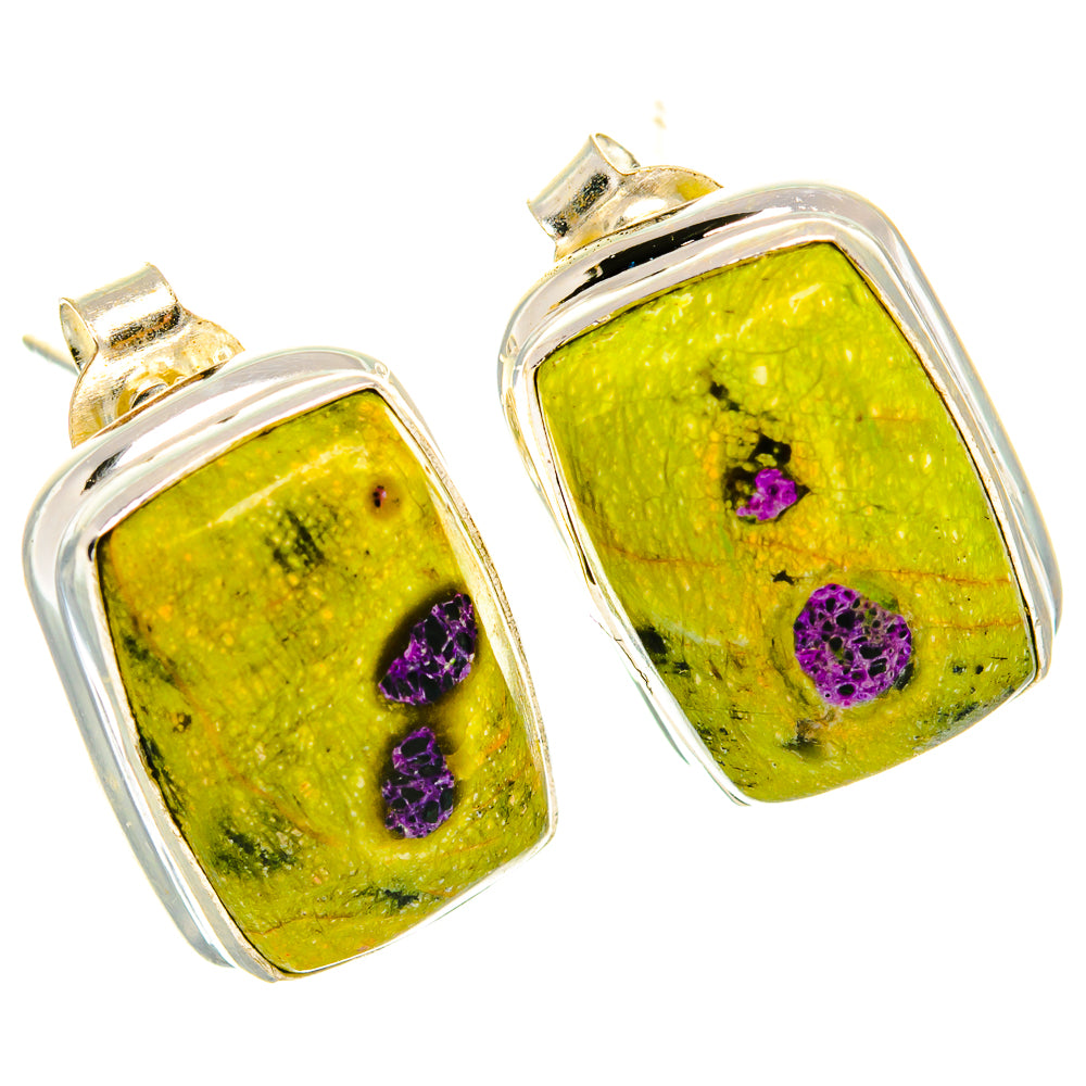 Atlantisite Earrings handcrafted by Ana Silver Co - EARR426541 - Photo 2