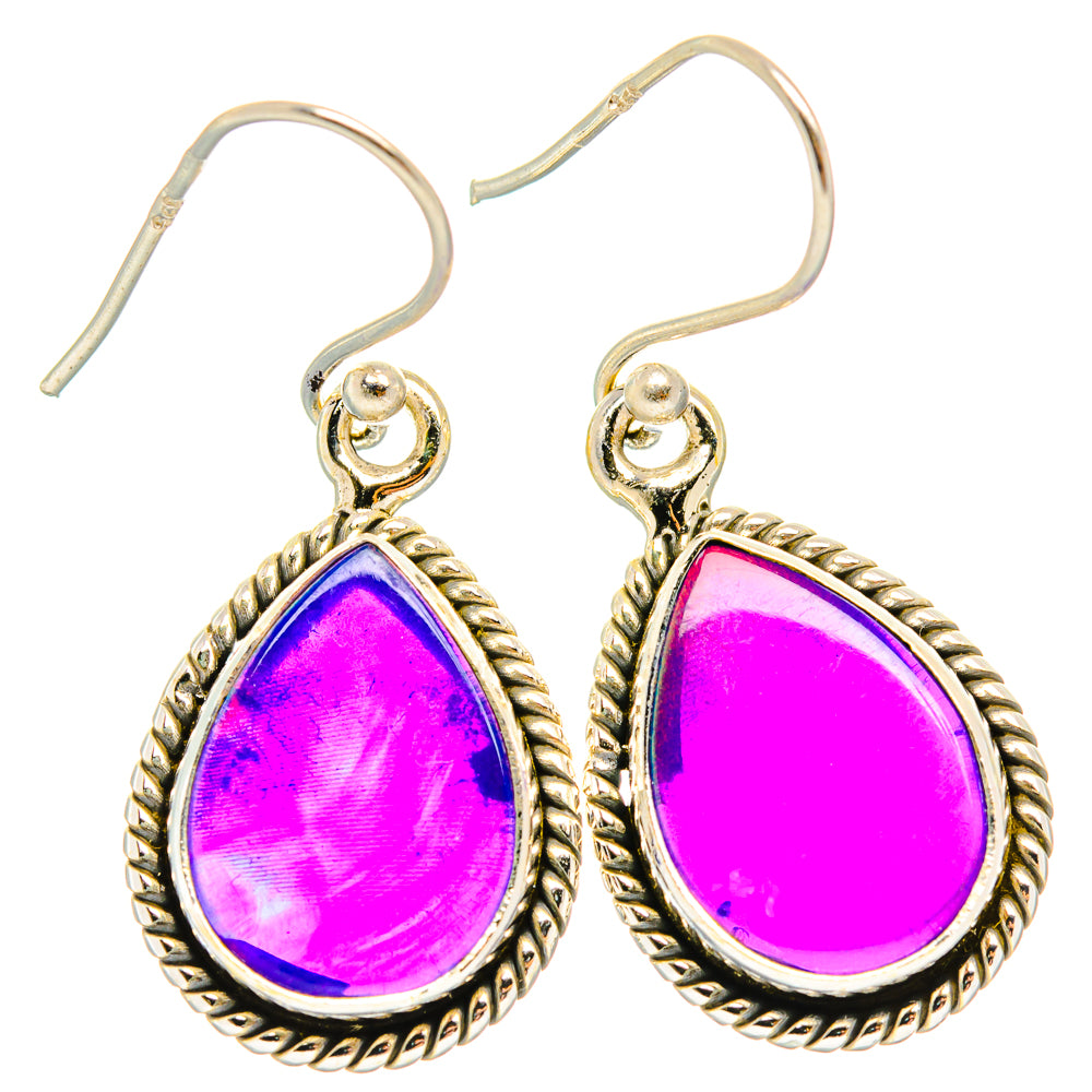 Aura Opal Earrings handcrafted by Ana Silver Co - EARR426542 - Photo 2