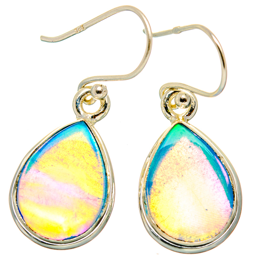 Aura Opal Earrings handcrafted by Ana Silver Co - EARR426544 - Photo 2