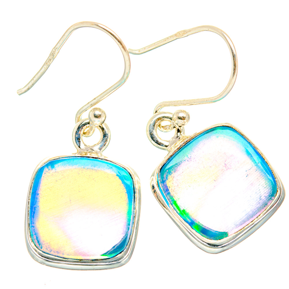 Aura Opal Earrings handcrafted by Ana Silver Co - EARR426557 - Photo 2