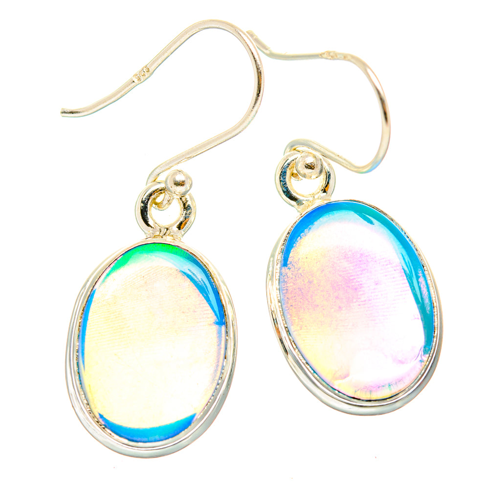 Aura Opal Earrings handcrafted by Ana Silver Co - EARR426563 - Photo 2