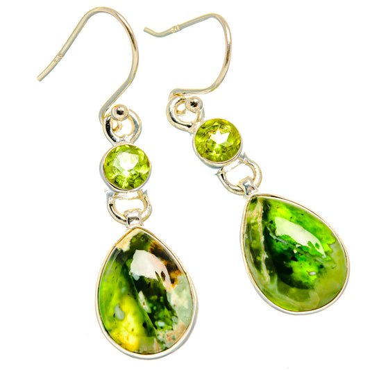 Rainforest Opal Earrings handcrafted by Ana Silver Co - EARR426565 - Photo 2