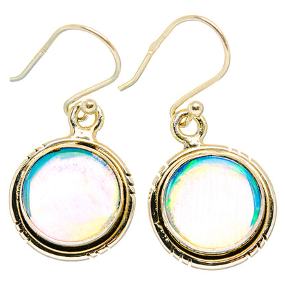Aura Opal Earrings handcrafted by Ana Silver Co - EARR426576 - Photo 2