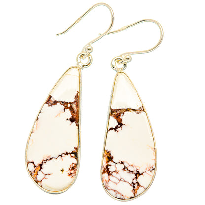 Wild Horse Jasper Earrings handcrafted by Ana Silver Co - EARR426578 - Photo 2