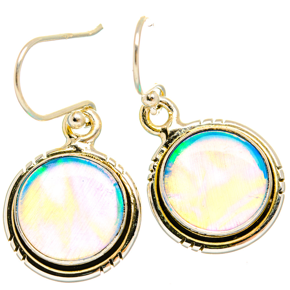 Aura Opal Earrings handcrafted by Ana Silver Co - EARR426593 - Photo 2