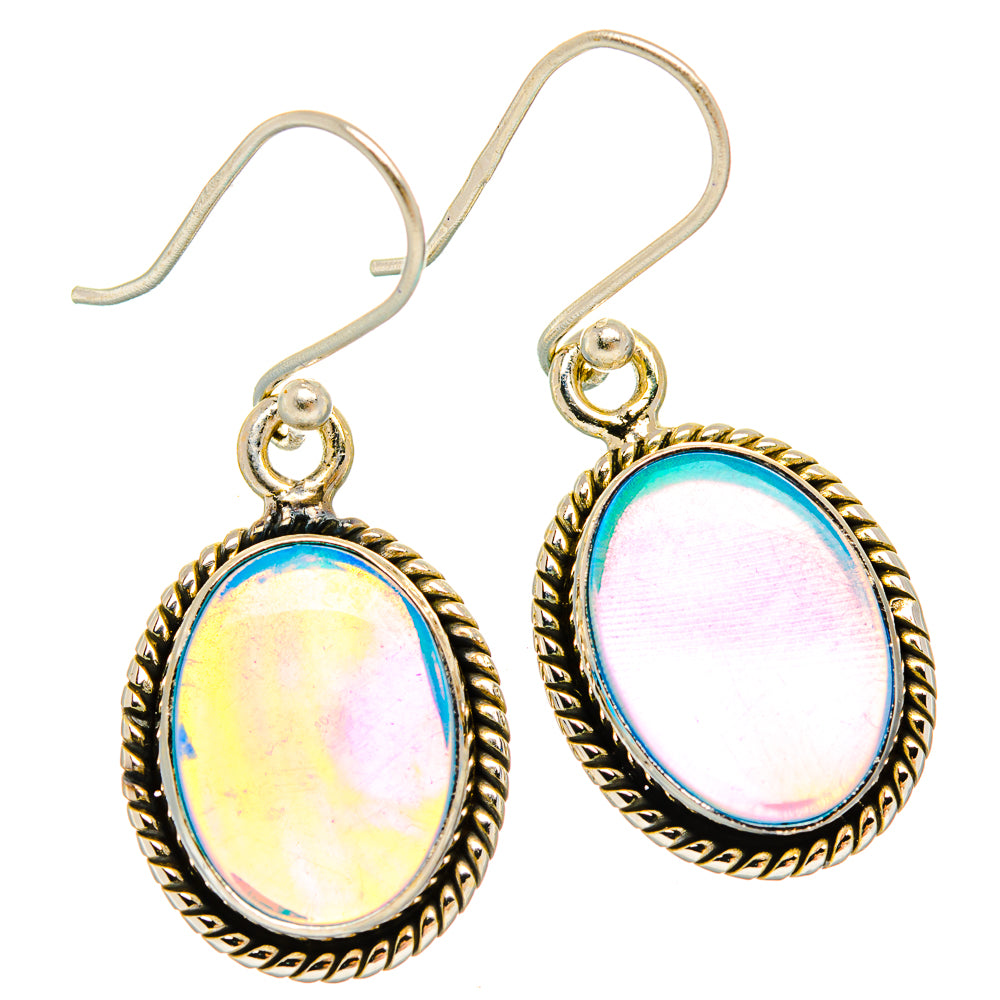 Aura Opal Earrings handcrafted by Ana Silver Co - EARR426611 - Photo 2