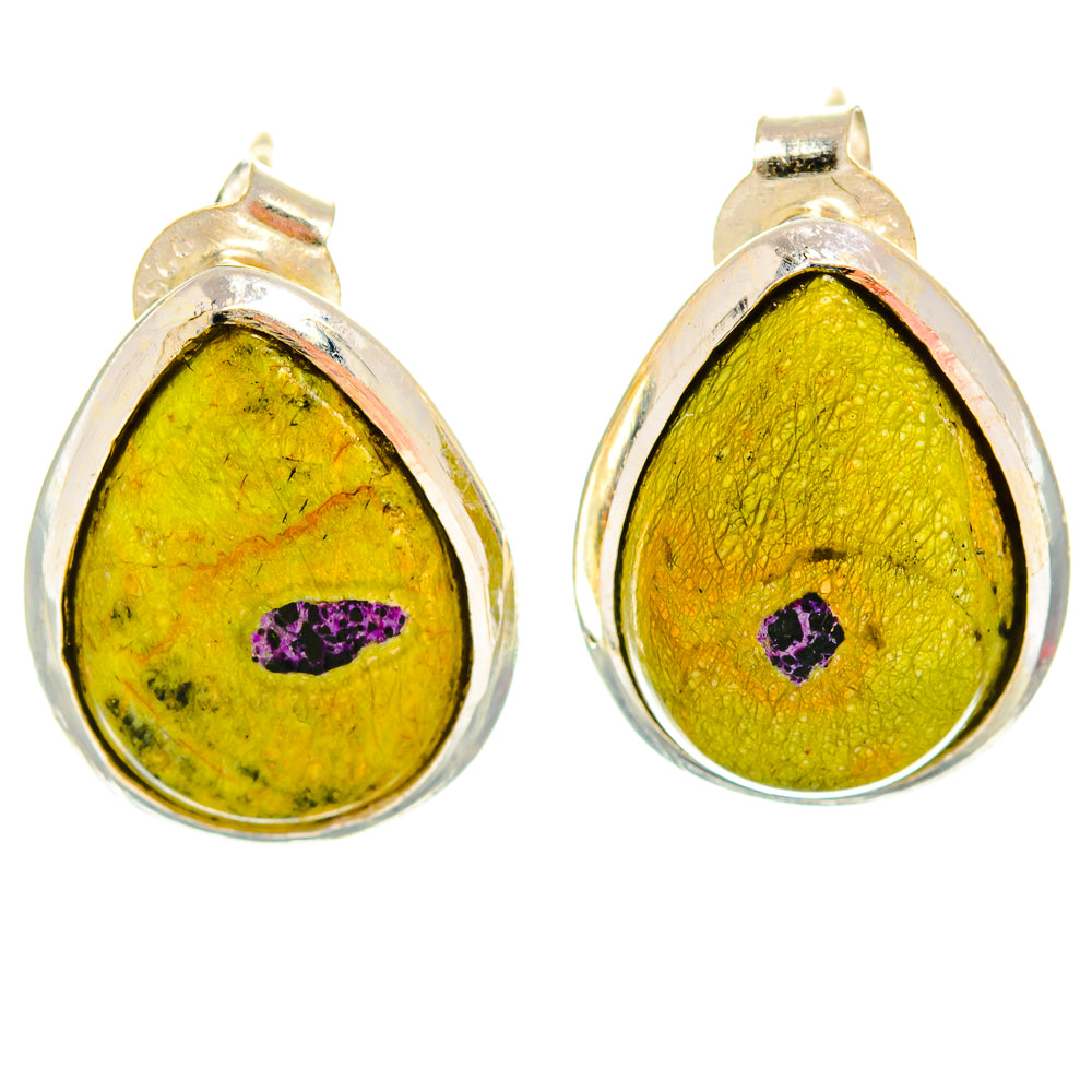 Atlantisite Earrings handcrafted by Ana Silver Co - EARR426637 - Photo 2