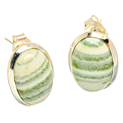 Ocean Jasper Earrings handcrafted by Ana Silver Co - EARR426640 - Photo 2