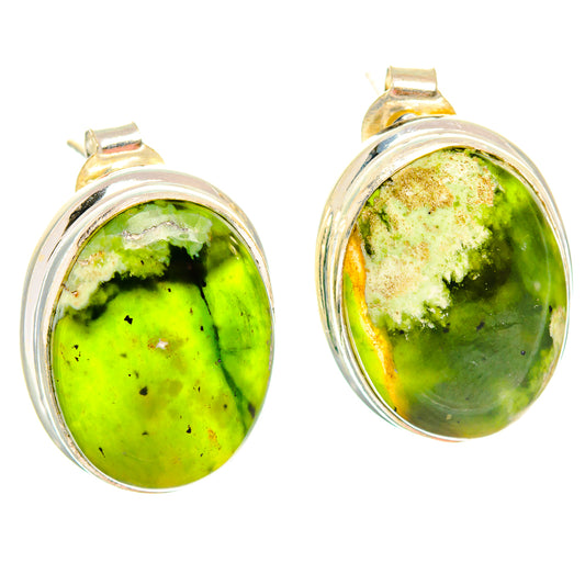 Rainforest Opal Earrings handcrafted by Ana Silver Co - EARR426642 - Photo 2