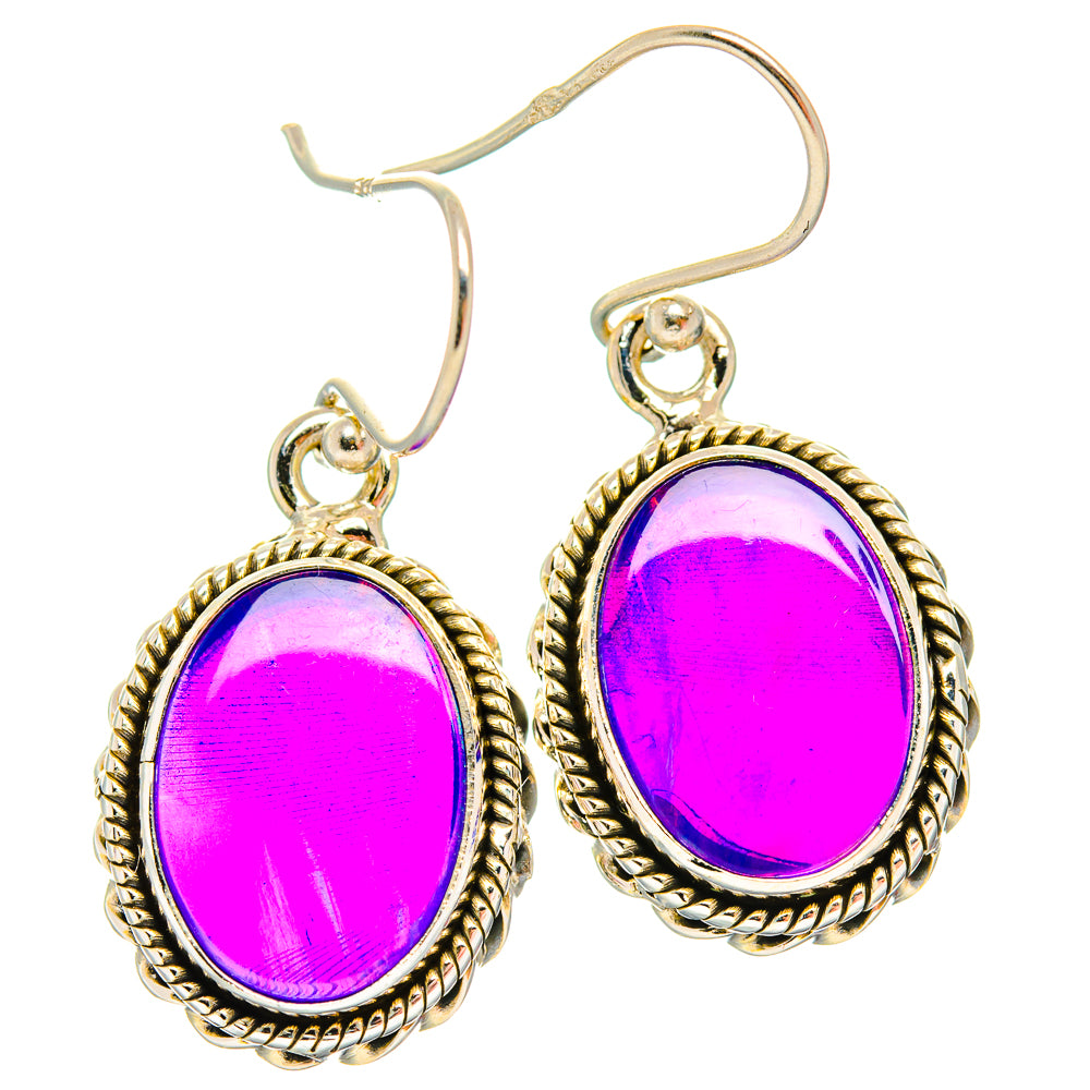 Aura Opal Earrings handcrafted by Ana Silver Co - EARR426646 - Photo 2