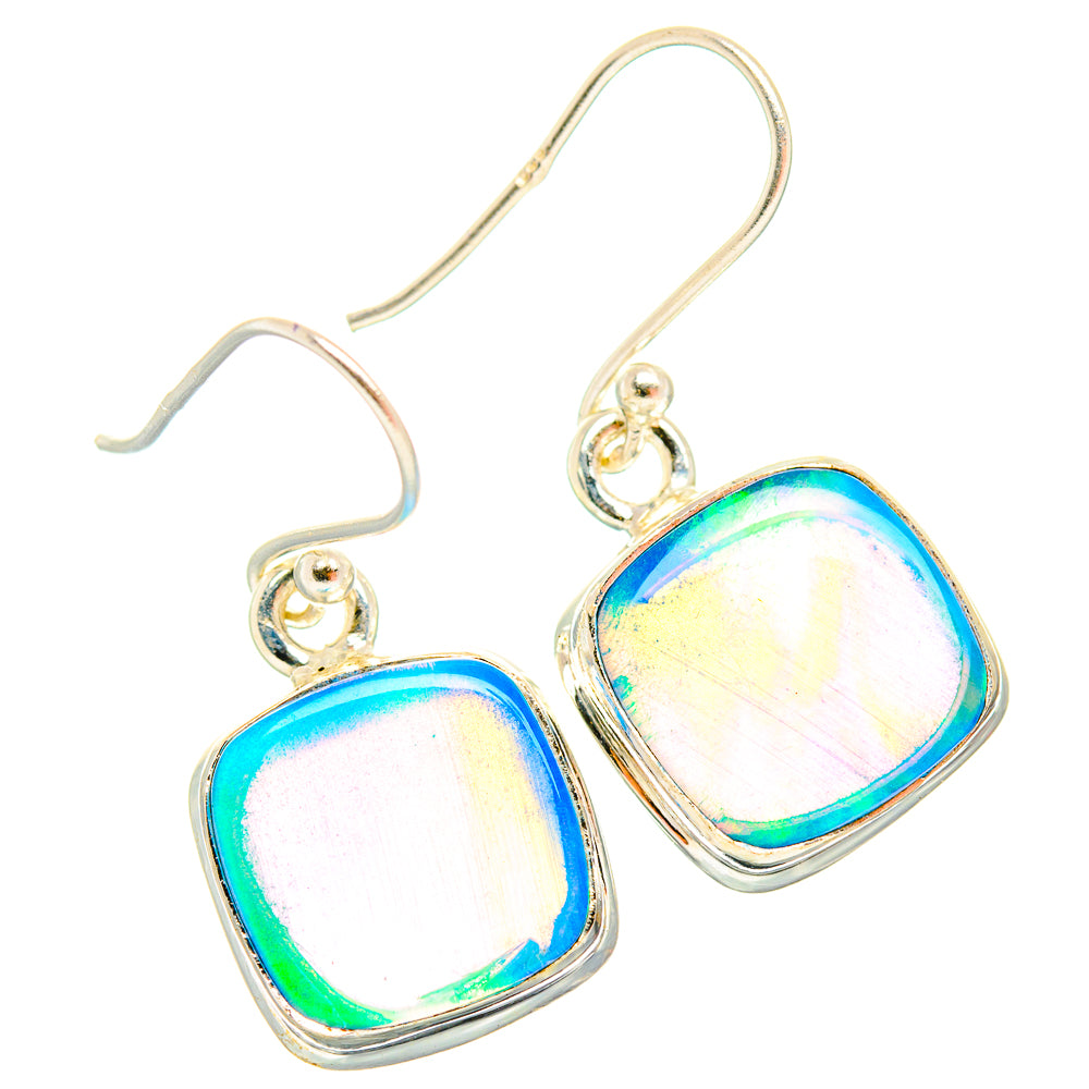 Aura Opal Earrings handcrafted by Ana Silver Co - EARR426652 - Photo 2