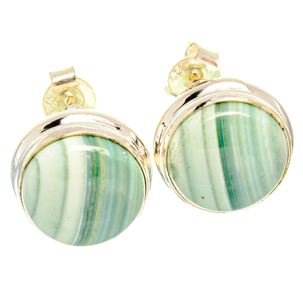 Ocean Jasper Earrings handcrafted by Ana Silver Co - EARR426656 - Photo 2