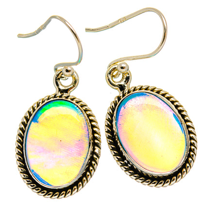 Aura Opal Earrings handcrafted by Ana Silver Co - EARR426699 - Photo 2