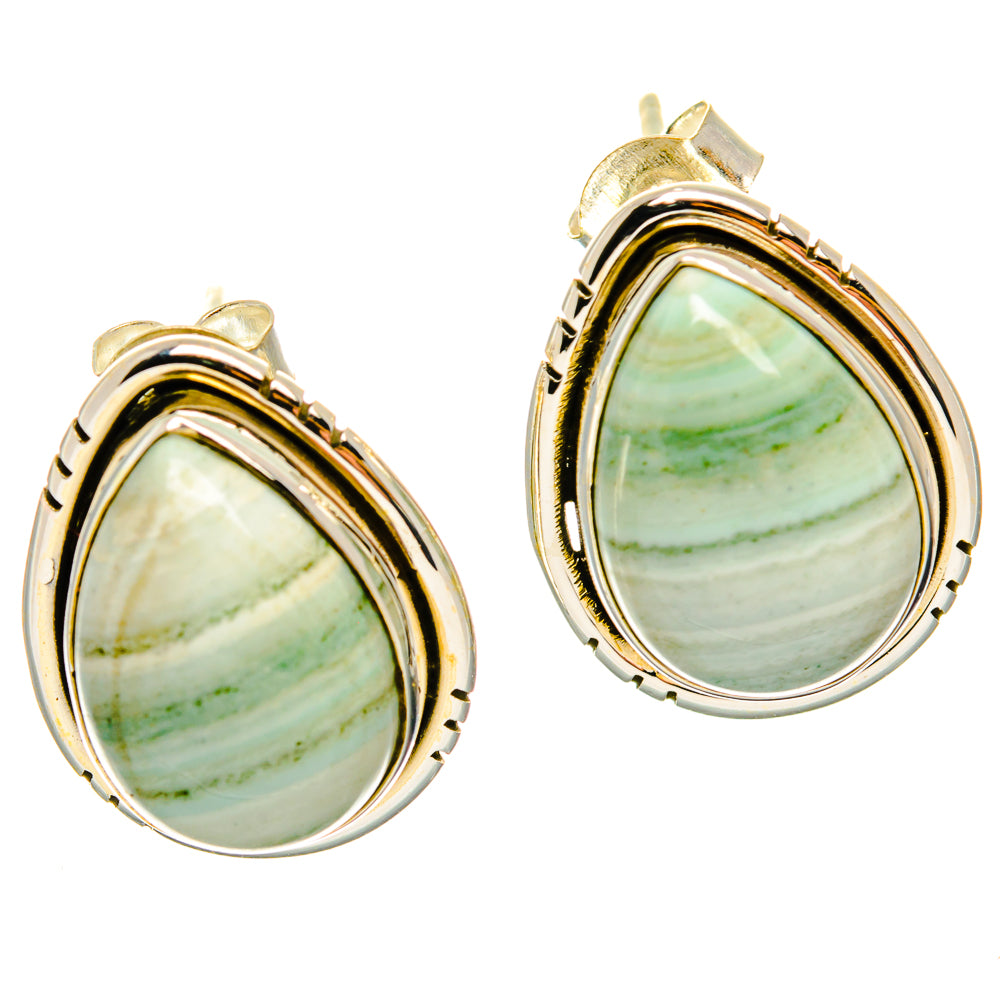 Ocean Jasper Earrings handcrafted by Ana Silver Co - EARR426700 - Photo 2