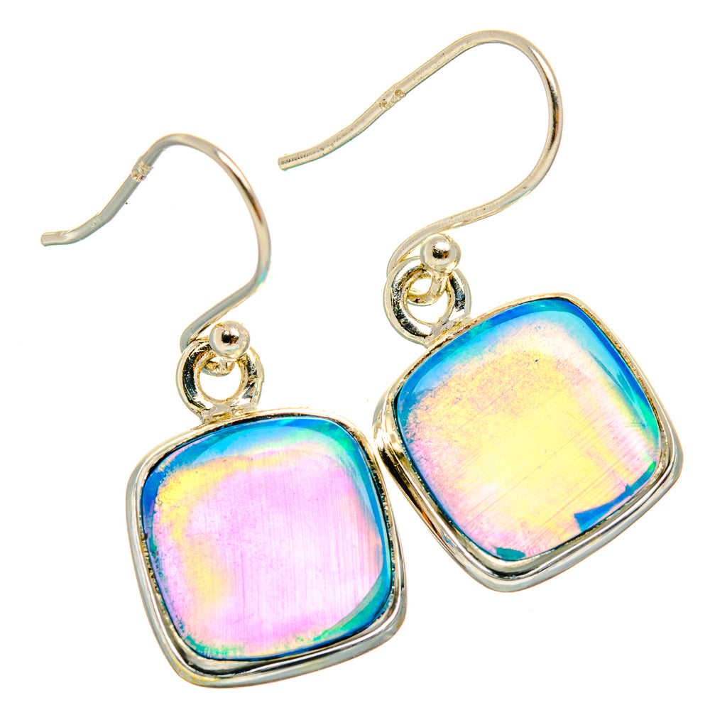 Aura Opal Earrings handcrafted by Ana Silver Co - EARR426713 - Photo 2