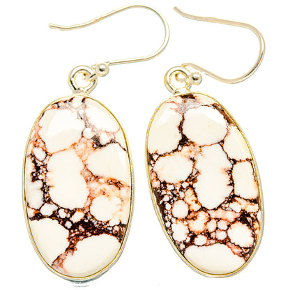 Wild Horse Jasper Earrings handcrafted by Ana Silver Co - EARR426720 - Photo 2