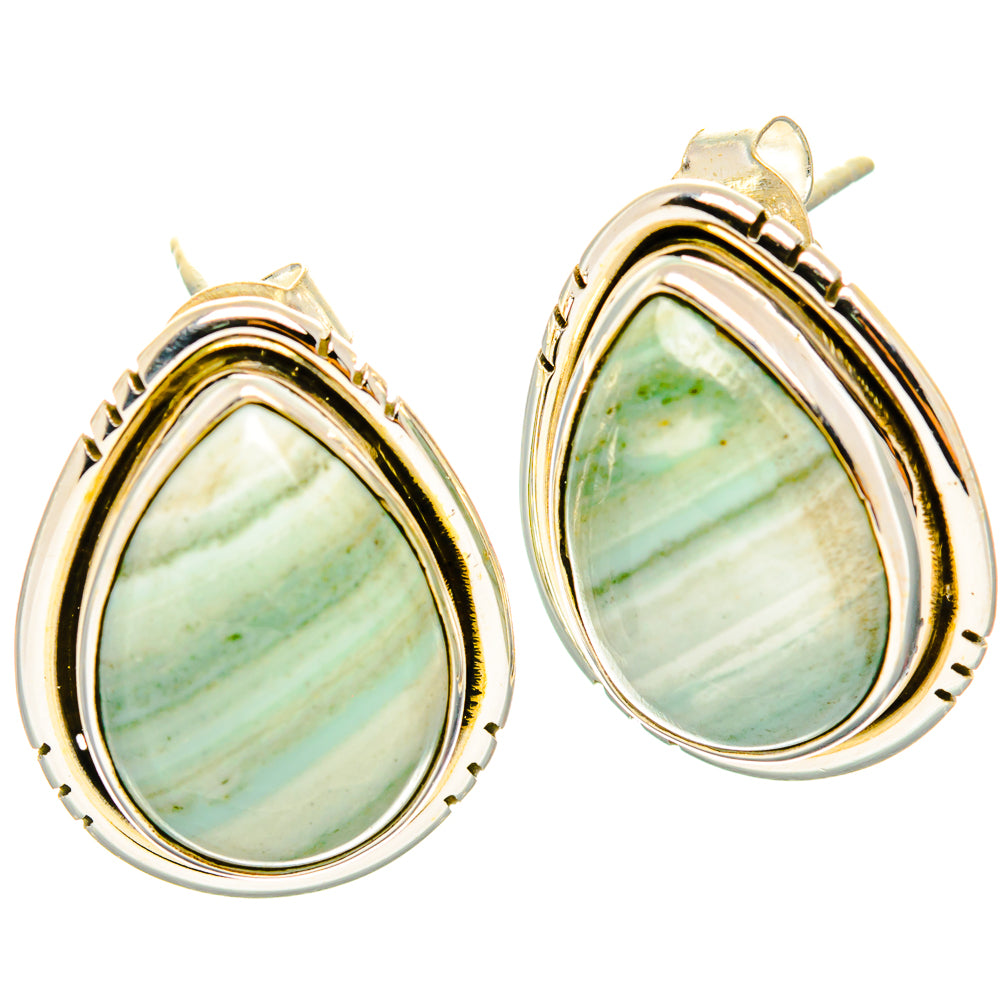 Ocean Jasper Earrings handcrafted by Ana Silver Co - EARR426737 - Photo 2