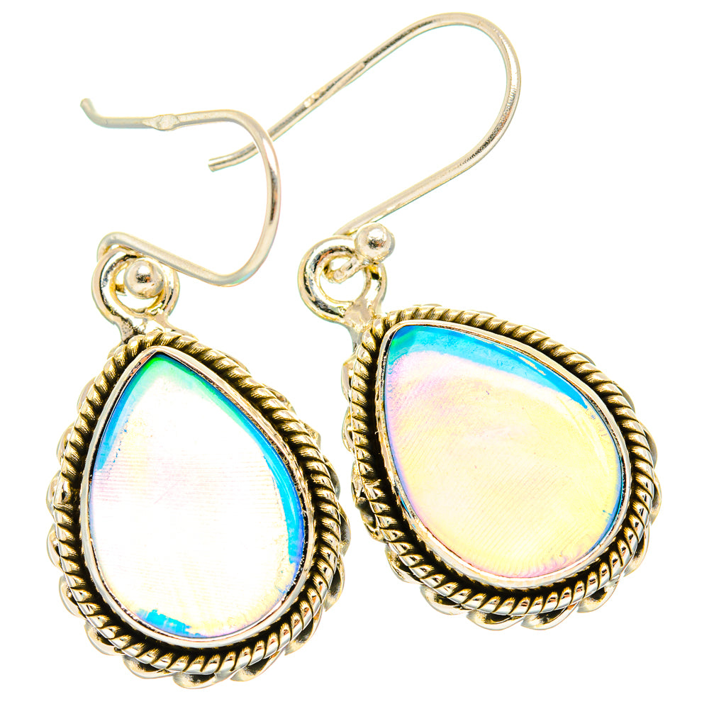 Aura Opal Earrings handcrafted by Ana Silver Co - EARR426743 - Photo 2